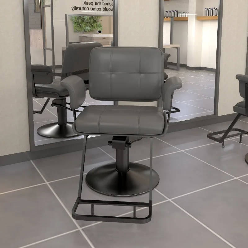 Vintage Modern Salon Chair Luxury Aesthetic Hairdressing Salon Chair Trendy Display Beauty Cadeira De Barbeiro Hair Furniture