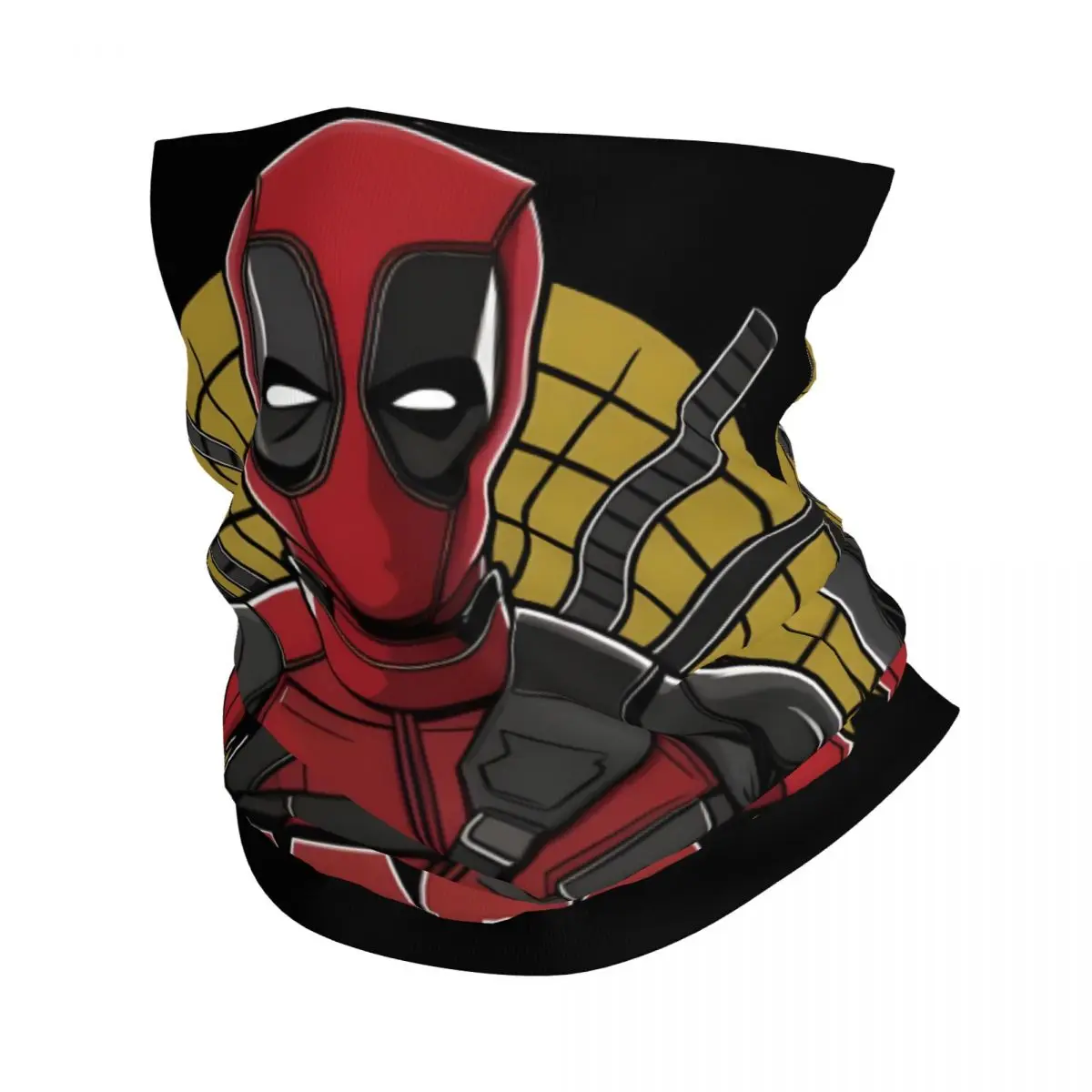 Popular Movies Bandana Neck Gaiter Motorcycle Club Deadpool & Wolverine Wrap Scarf Running Unisex Adult Winter