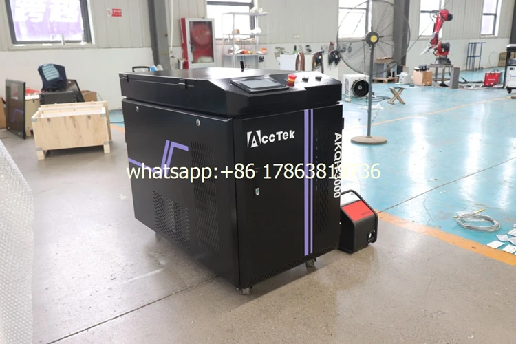 Handheld Laser Welder Portable Fiber Laser Welding Cleaning Cutting Machine 3 In 1 For Metal Stainless Steel 1500W 2000W