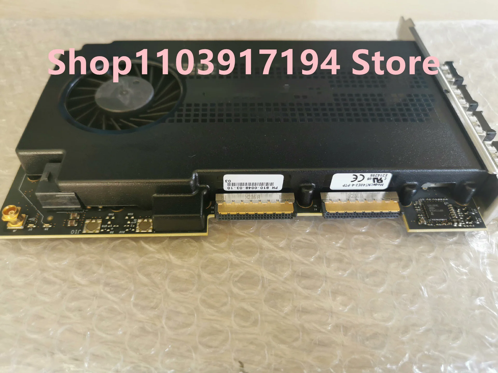 การ์ด 10GB กิกะบิตสี่พอร์ต NT40E3-4-PTP