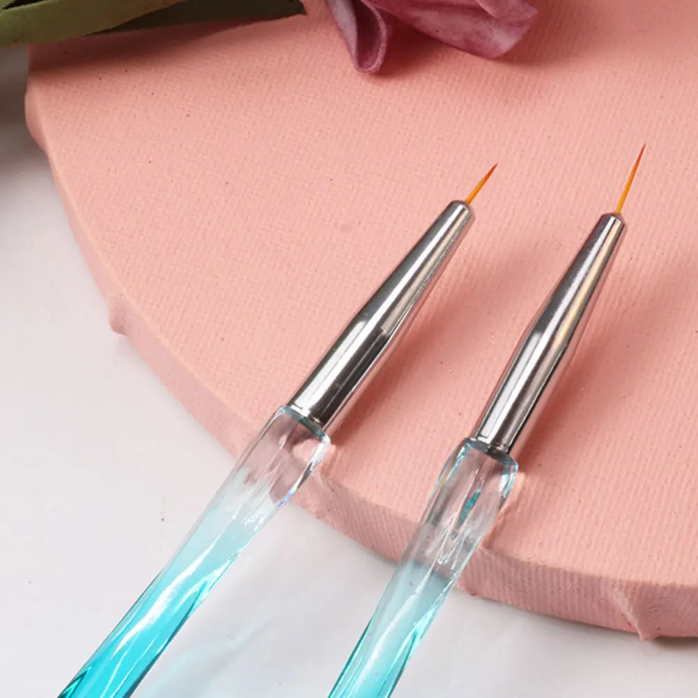 

10pcs Nail Art Pen Set Ultra Thin Tip for Fine Detail Painting Carved Patterns DIY Tool Safe Durable Easy Clean Reusable Nail