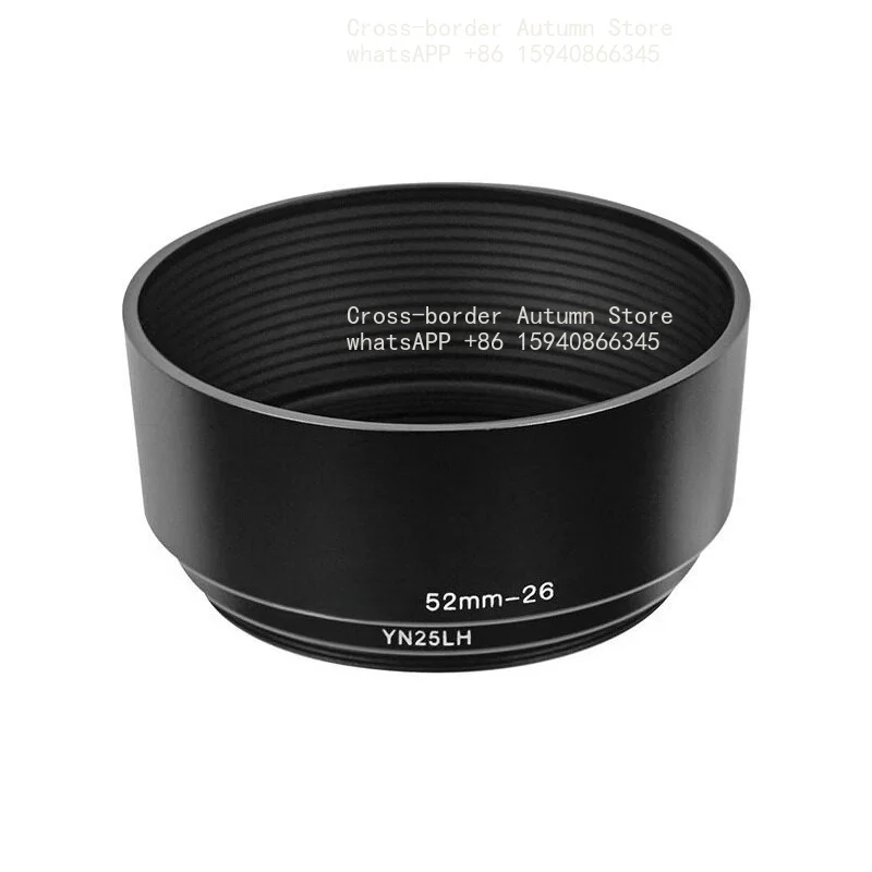 The hood is suitable for multi-specification R-port FOR Sony E-port FOR Nikon Z-port FOR Fuji X-port M4/3-port fixed focus lens