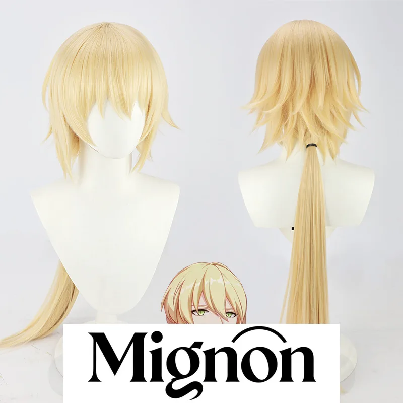 

Honkai Impact 3 Otto Apocalypse cosplay wig yellow long hair Halloween gift