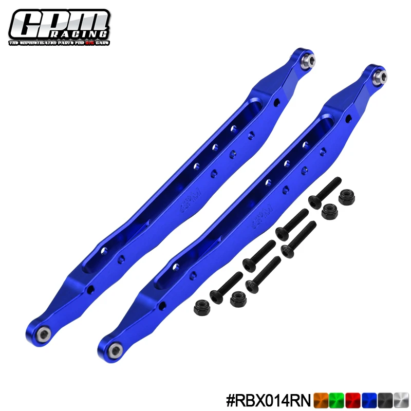 Brazos de arrastre inferiores traseros de aleación GPM 7075 para AXIAL 1/10 RBX10 Ryft AXI03005
