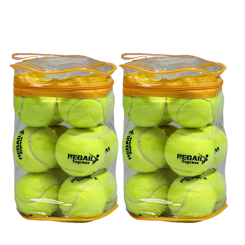 EXP 12PCS Primary Practice Tennis 1 Meter Stretch Training Tennis Match Training High Flexibility Chemical Fiber Tennis Balls