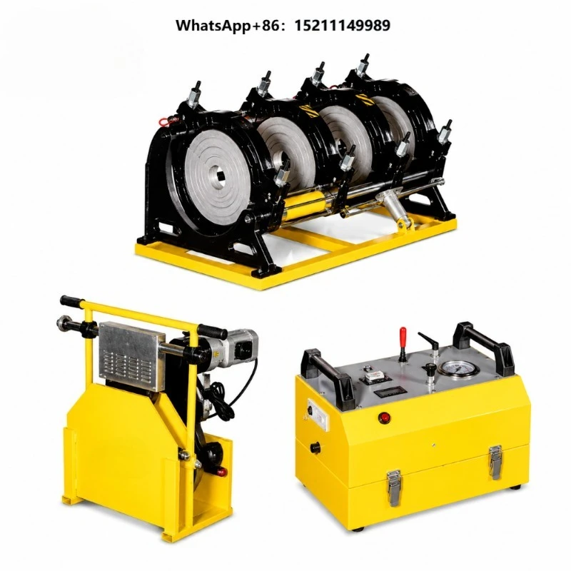 New High Quality 50mm-250mm High Precision Hydraulic Butt Fusion Welding Machine  Thermal Butt Welding