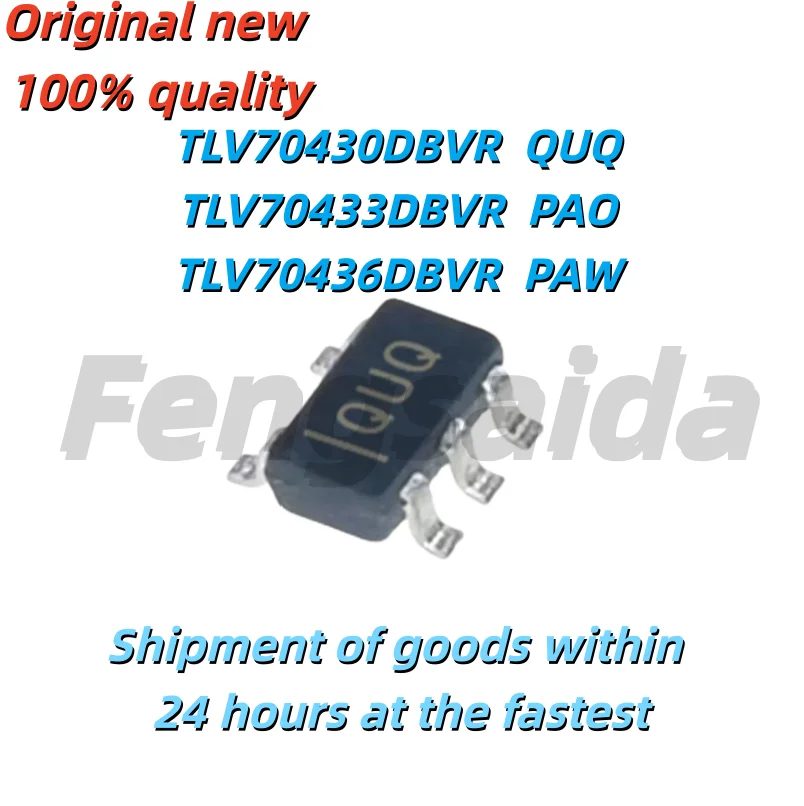 (10 pieces) 100% 새로운 TLV70430DBVR TLV70430 QUQ TLV70433DBVR TLV70433 PAO PA0 TLV70436DBVR TLV70436 PAW sot23-5