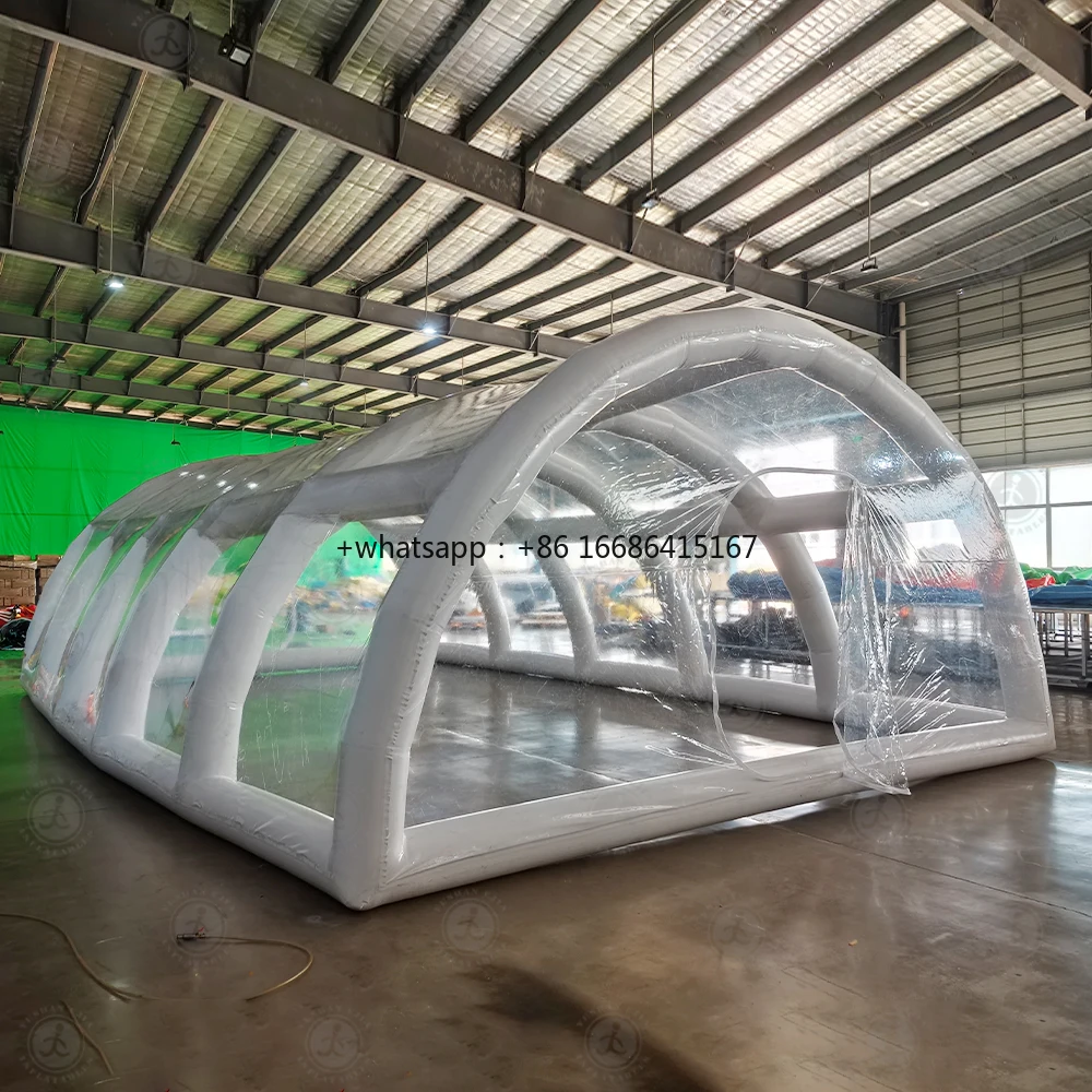 

Factory Direct Supply Summer Outdoor Spacious Inflatable Swimming Pool Tent Inflatable Waterproof Cover