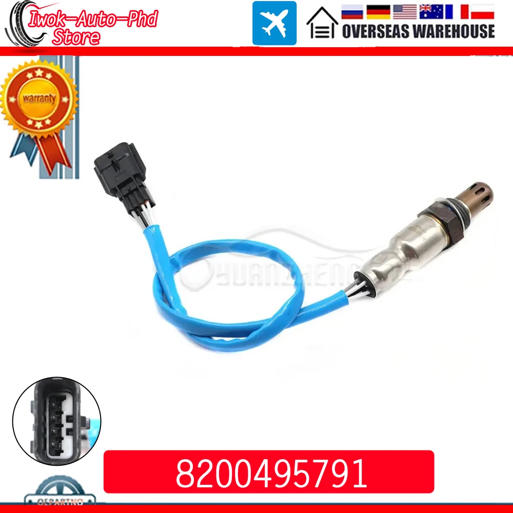 Car Air Fuel Ratio Lambda O2 Oxygen Sensor for NISSAN QASHQAI J11 RENAULT Dacia DOKKER DUSTER LODGY 12-19 8200495791