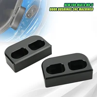 2 uds bujes de puerta puerta mecanizada segura para evitar sacudidas 16mm para Mazda MX-5 Miata NA NB NC ND 1990-2021 accesorio Interior
