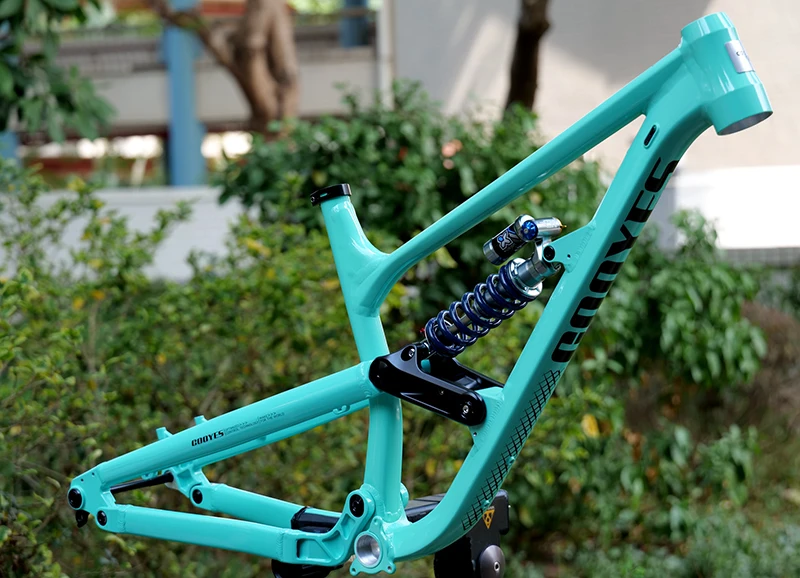 

Full Suspension Frame Enduro Aluminum Bike Soft Tail 29/27.5 er DH MTB Boost 2X148mm 4 Links Rear Travel 170mm DPD EU UK