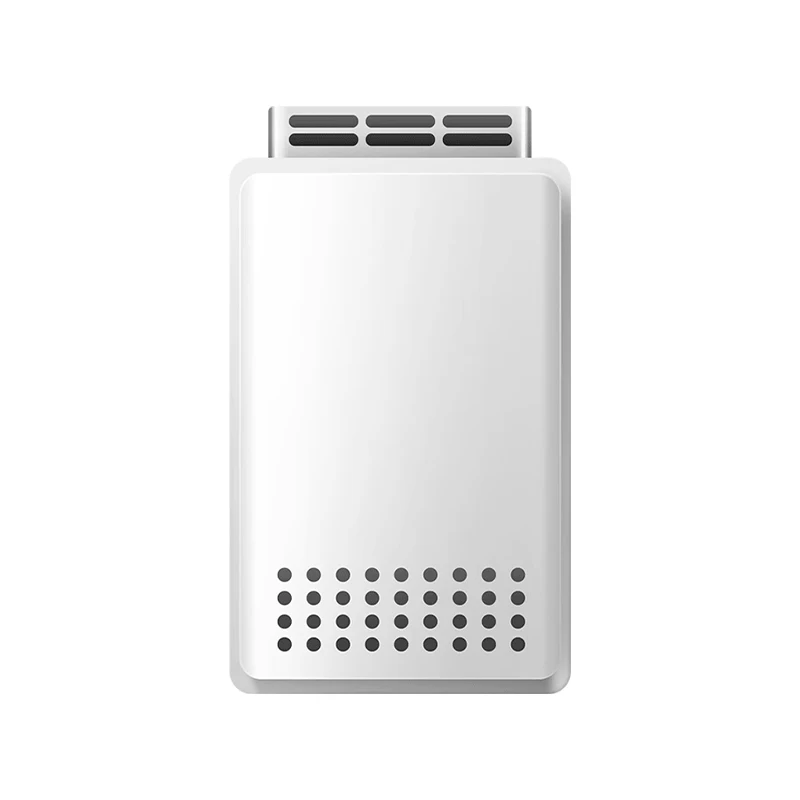 Eco Friendly Portable 16 Litre 31w Domestic Thermostatic Natural Gas Liquefied Gas Forced-discharge Balanced Gas Water Heater