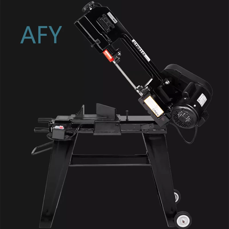 New Band Saw Machine for CTBS115 Small Desktop Woodworking Tool for Household Use Stainless Steel Metal Cutting Sawing