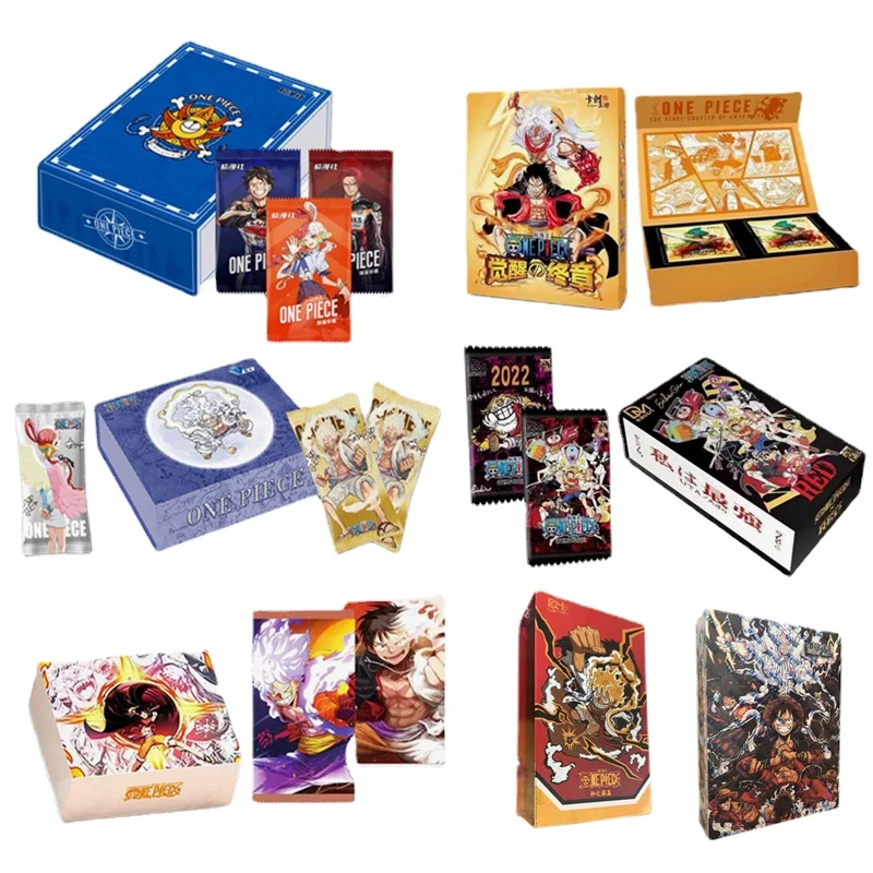 

New Original One Piece Card Luffy Zoro Anime Figure Flash SSR Cards Limited Bronzing Deluxe Collectible Edition Cards