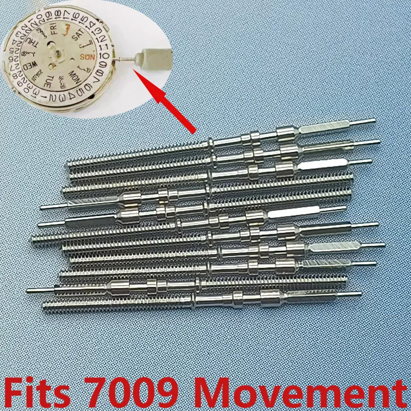 

Watch Crown Stem Fits 7009 Movement Watch Repair Watch Crown Stem 316 Stainless steel Watch Crown Stem Parts