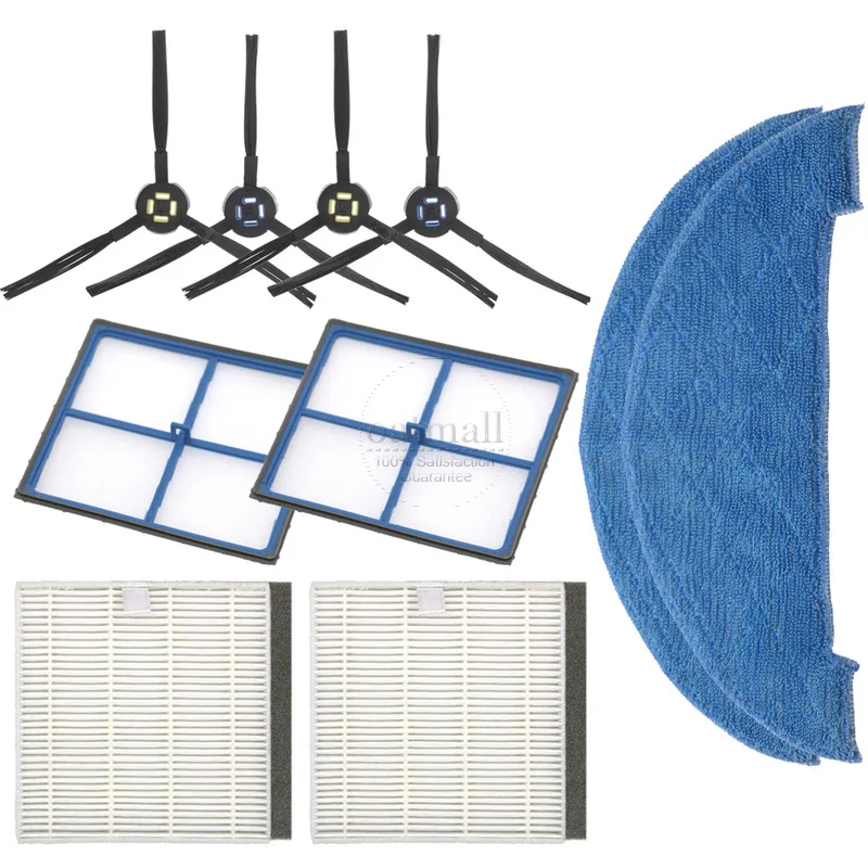 قطع غيار Chuwi ilife V8 V8s X750 X800 X785 V80 روبوت المكنسة الكهربائية الرئيسية فرشاة فلتر Hepa ممسحة استبدال الملحقات