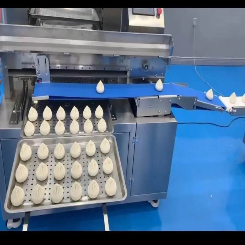 Fully automatic steamed bread buns arranging machine, production line round steamed bread machine assembly line