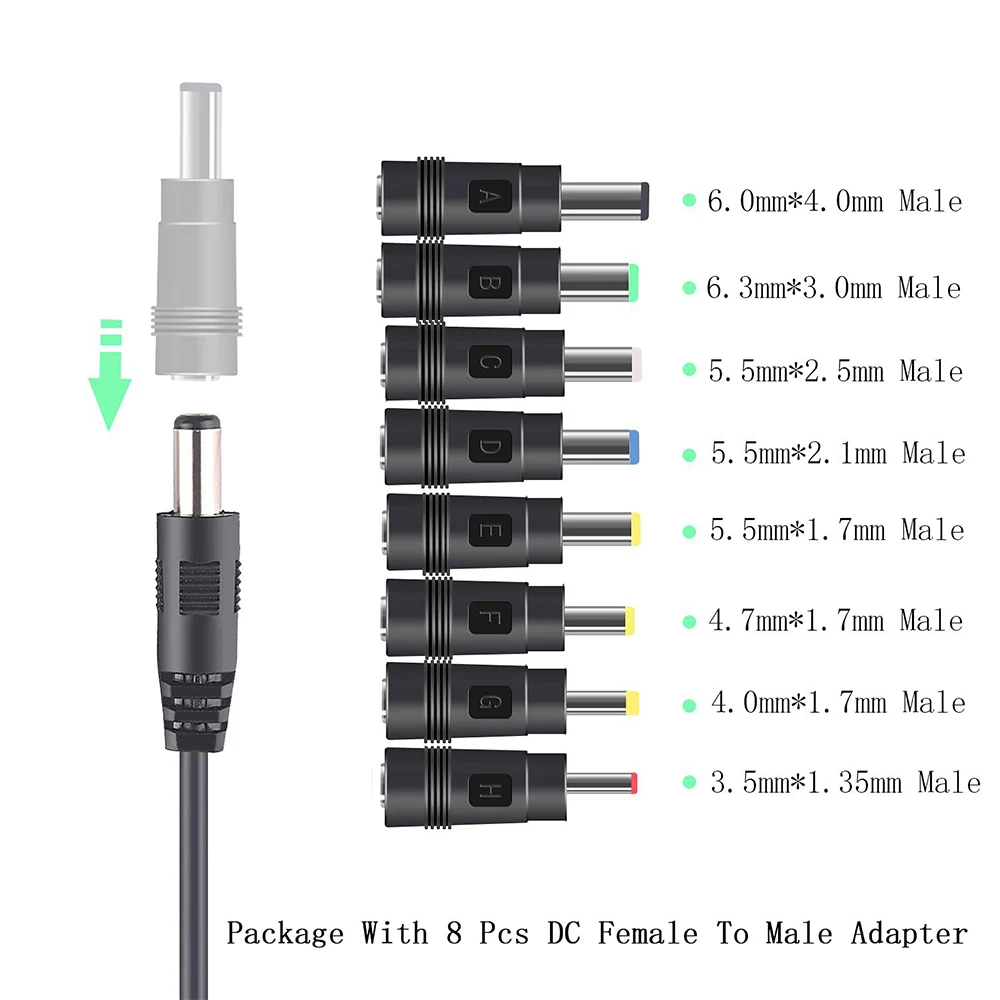 OLAF USB-кабель питания постоянного тока от 5 В до 12 в усилитель преобразователь 8 адаптеров USB к разъему постоянного тока зарядный кабель для Wi-Fi маршрутизатора мини-вентилятора динамика