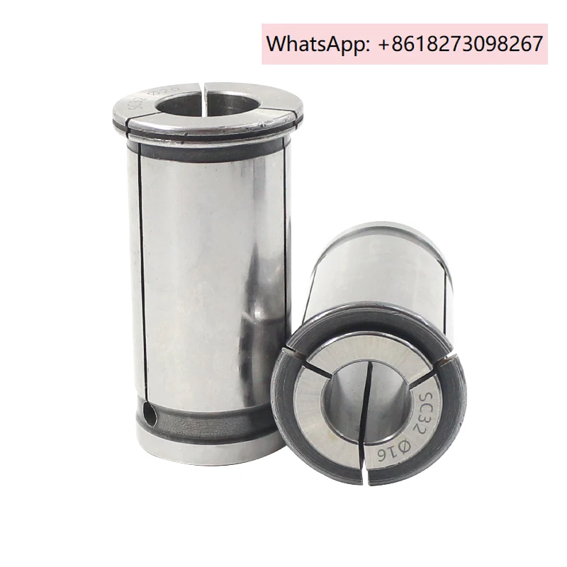 Прочный трубный зажим C32, высокоточный прямой трубчатый зажим с ЧПУ, cla-mp SC32, 6-25, ручка cla-mp, 1 шт.