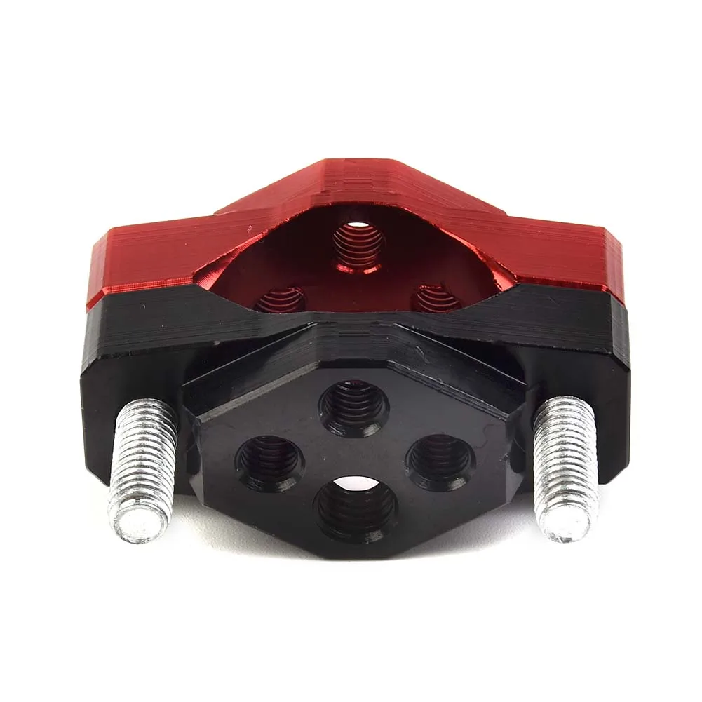 Accessories Bracket Holder Mount Bracket Fork Clamp 32mm Motorcycle Red Aluminum Alloy Durable Handlebar Holder