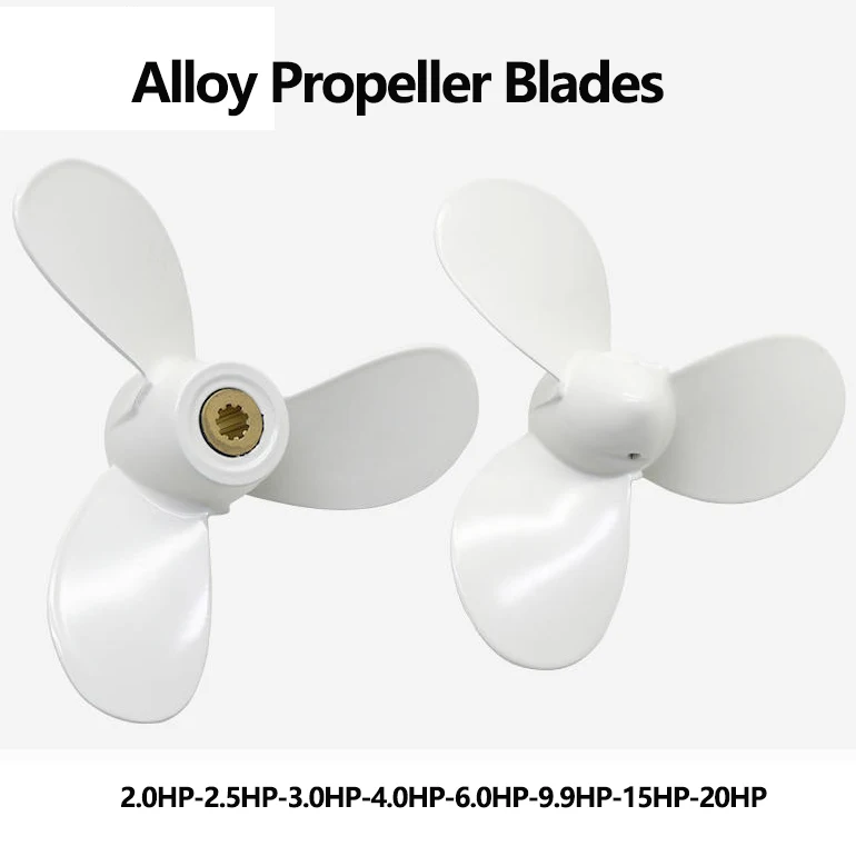 

Лопасти пропеллера из сплава для подвесных двигателей Yamaha, морской подвесной двигатель, трехлопастной пропеллер из алюминиевого сплава