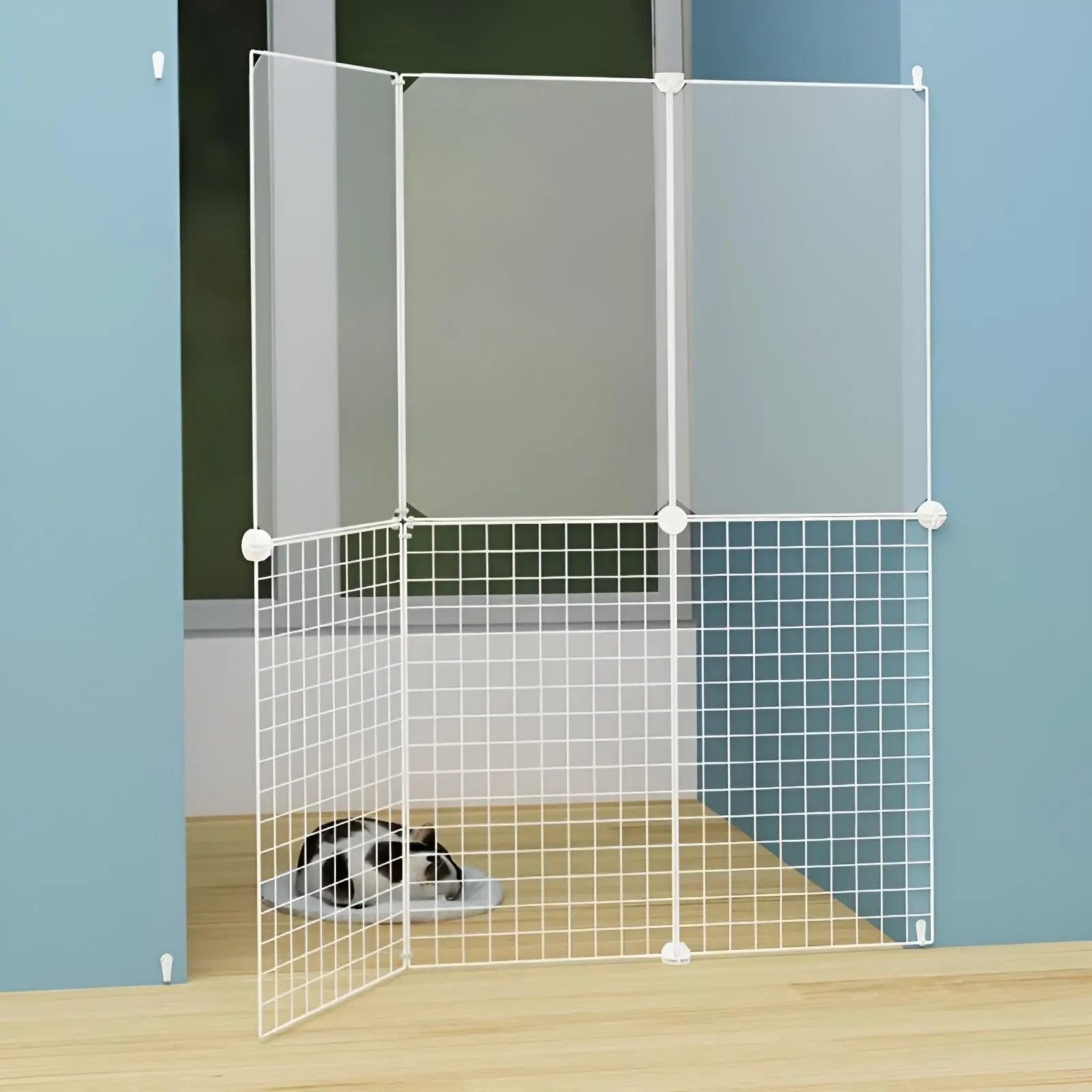 

Регулируемые ворота для домашних животных, барьер для кошек, комнатный забор без сверления