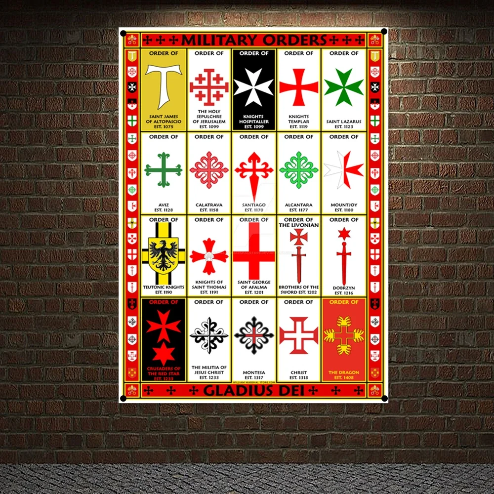 Christ Knight Flag …