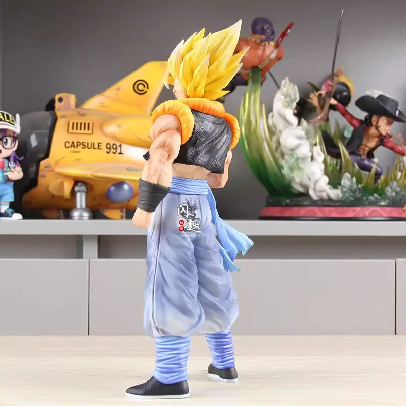 30cm ドラゴンボールZ ゴジータ モデル 漫画 DBZ フィギュア GK スタチュー おもちゃ アニメ ゴジータ アクションフィギュア 装飾品 周辺グッズ 子供向けギフト