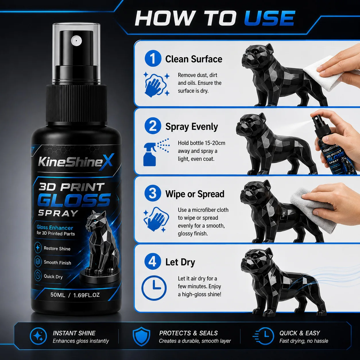 2026 New 3D Print Gloss Spray, - огляд і ціна 3D Print Removal Tool