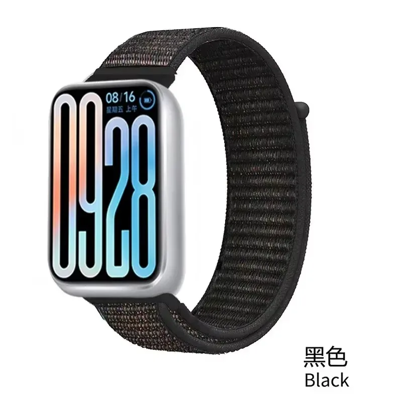 Nylon Braided Strap for Redmi Watch 4 5 6 Bracelet SmartWatch breathable watchband Xiaomi Mi Band 8 Pro/9 Pro Accessories correa