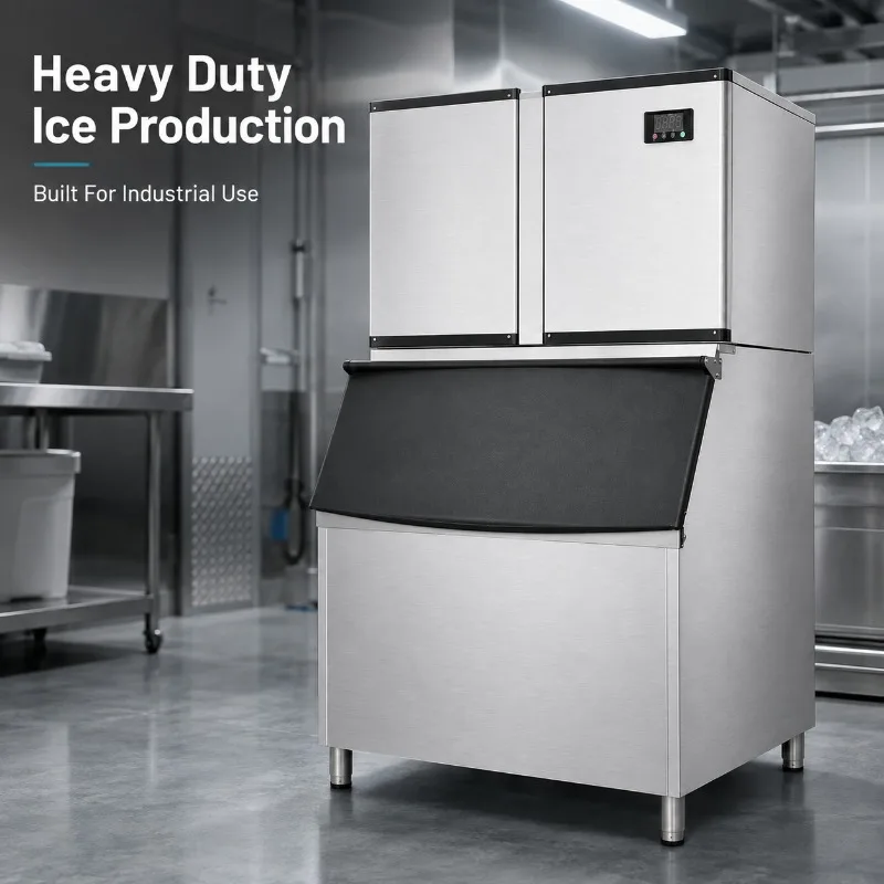 Airo 28X28X22MM Modular Ice Maker Single Control Ice Machine for Commercial Kitchen