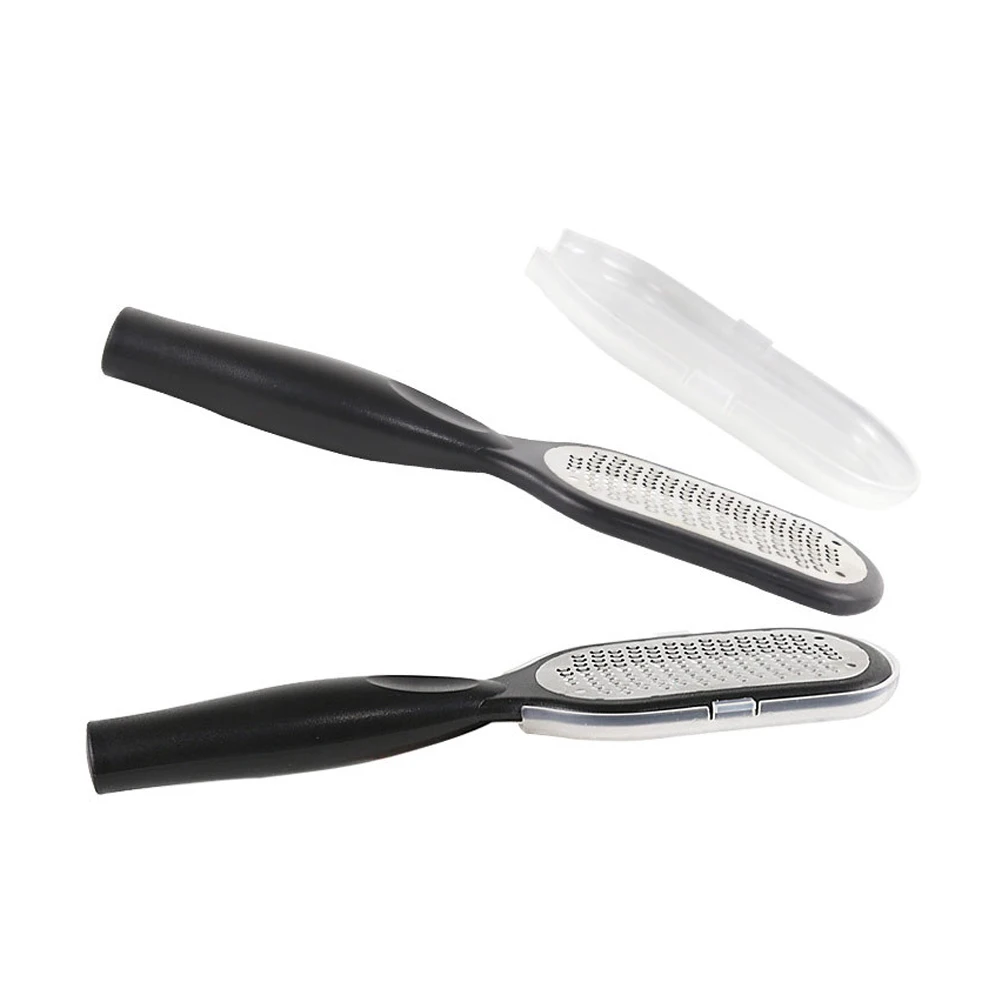 

Stainless Steel Rub Foot Board Black Foot Callus Remover Exfoliating Scrub Durable Dead Skin Remover Unique Design Tool