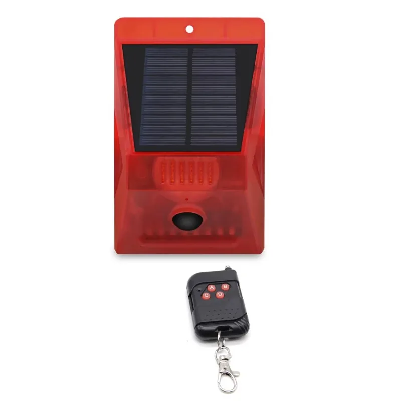 Home Apartment Professional Solar Alarm Sound Security Alarm
