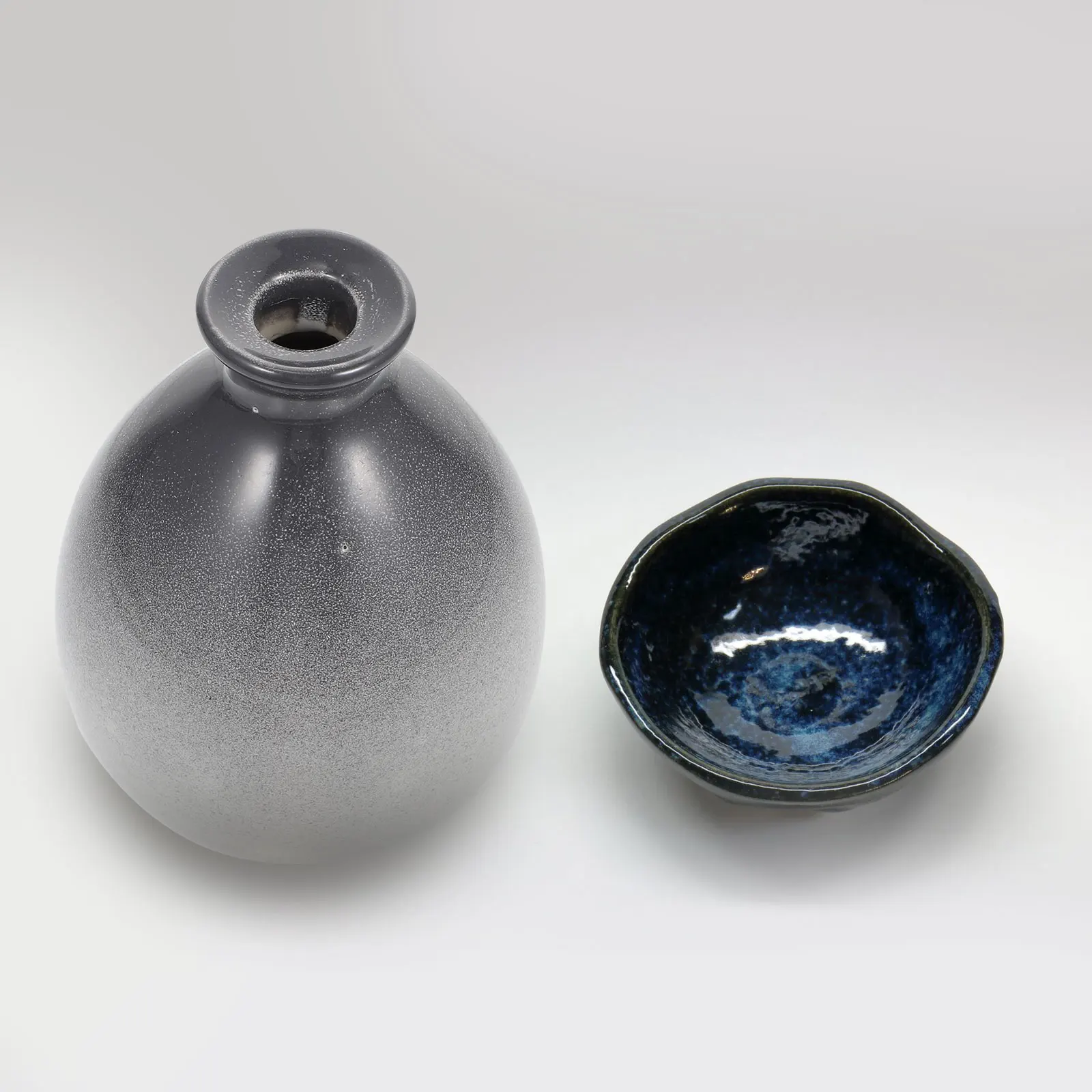 

Gradient Colored Ceramic Bottle Pot Empty Brewing Storage Container Sealed Canister Kitchen Non Fading