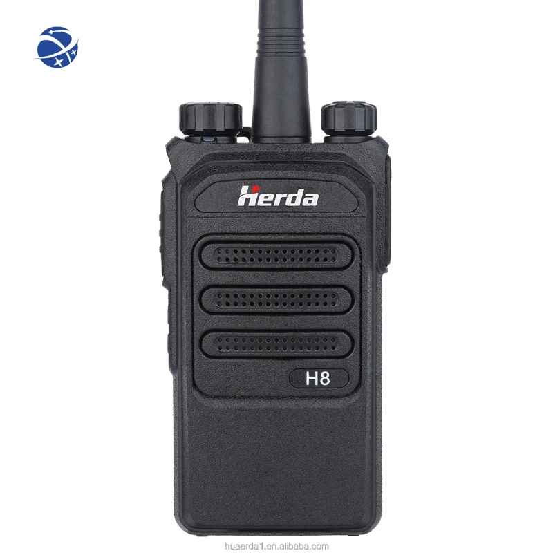 

Fashion H8 Analog Radio Dual Band Portable Walkie - Talkie