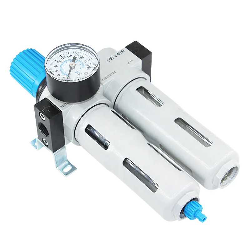 

Pneumatic components Air pressure regulator Air precision regulator FRL filter with pressure gauge Oil mist set