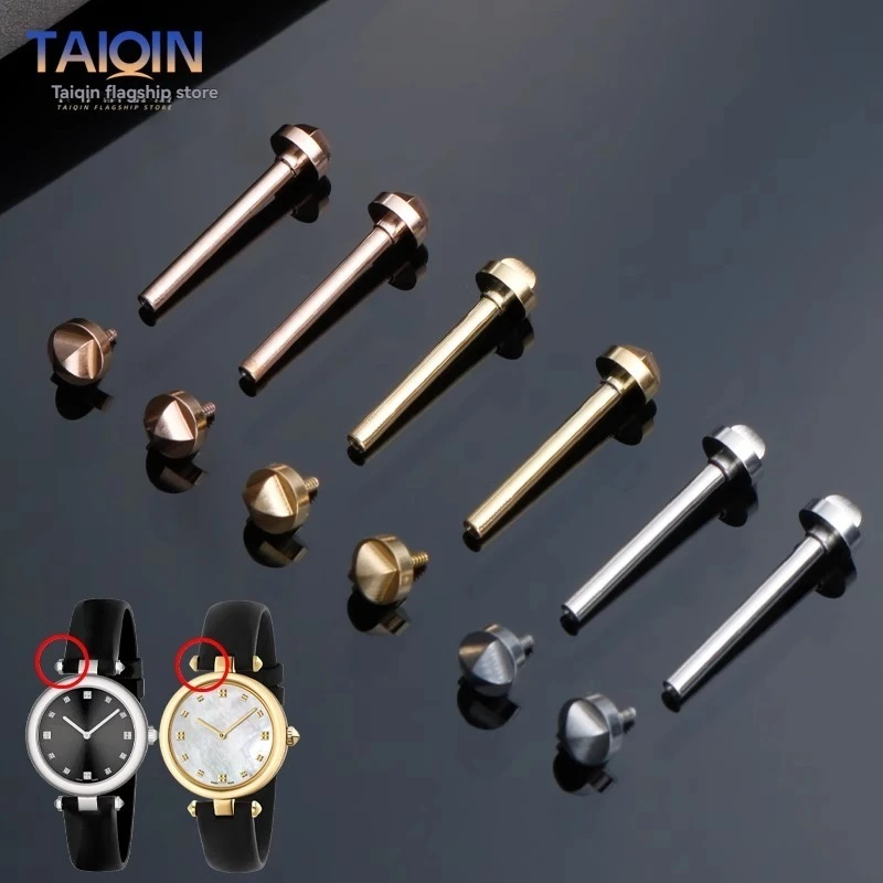 12mm 14mm screw rod accessories For Gc DIAMANTISSIMA series GC Quartz women's watch YA141404 YA141505 strap connecting rod