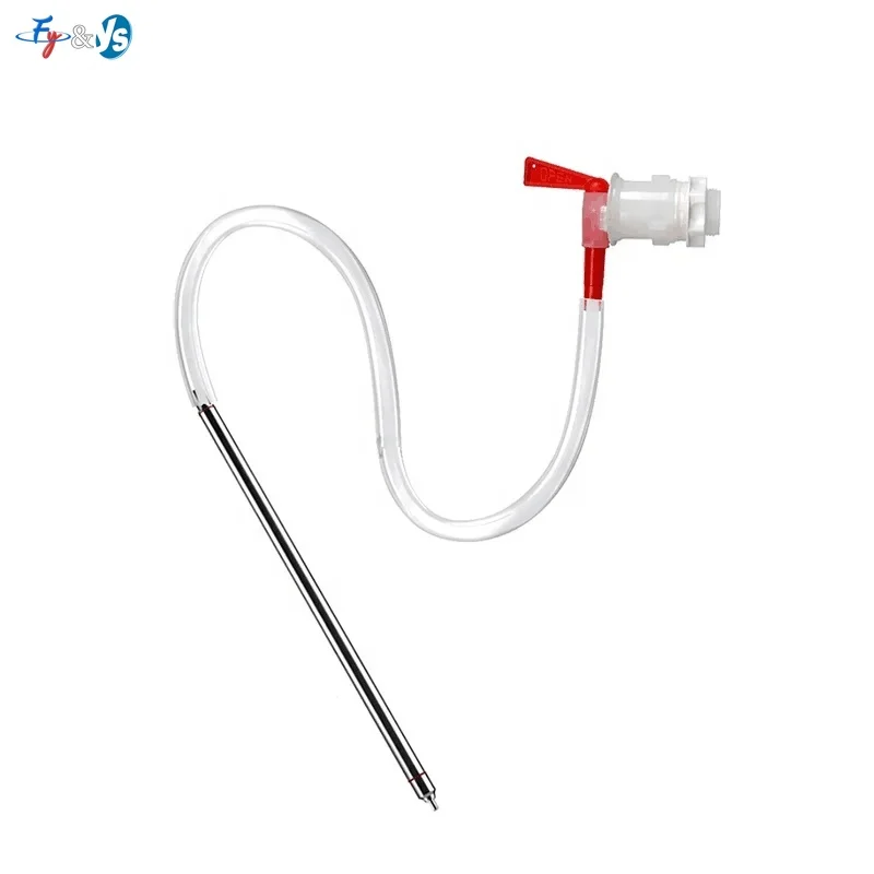 Craft Beer Bottle Filler Kit With Bottling Bucket Spigot & Brush Stainless Steel Wine Transfer Tools for Homebrew