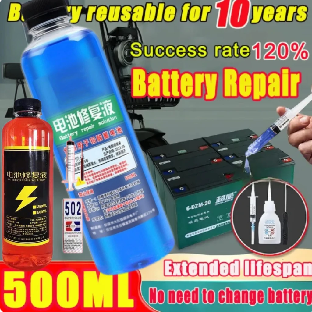 Battery Repair Fluid For Repai - Renewable Energy Solutions recension och pris