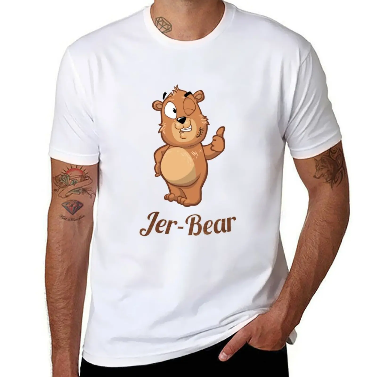 

t man cotton Jer-Bear T-Shirt anime shirt tshirt