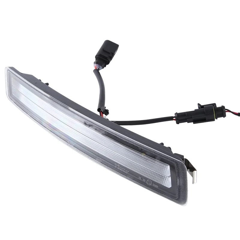Clear LED เลี้ยวสัญญาณ DRL ไฟวิ่งกลางวัน Amber TURN ไฟสัญญาณสําหรับ VW Beetle 2006-2010 รถอุปกรณ์เสริม-T