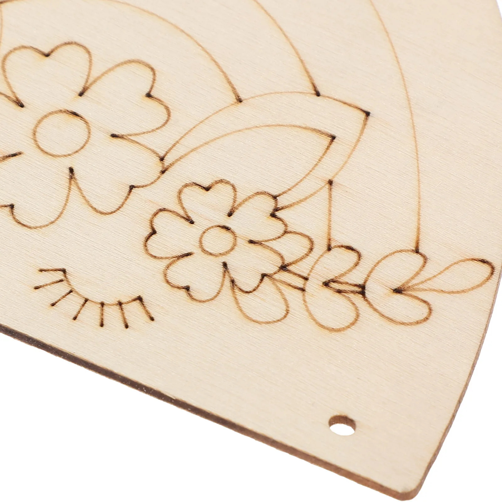 

1Set Wooden Hollow DIY Wind Chime Set Unfinished Decorative Indoor Outdoor Garden Hangings Colorful Tubes DIY Wind Chimes