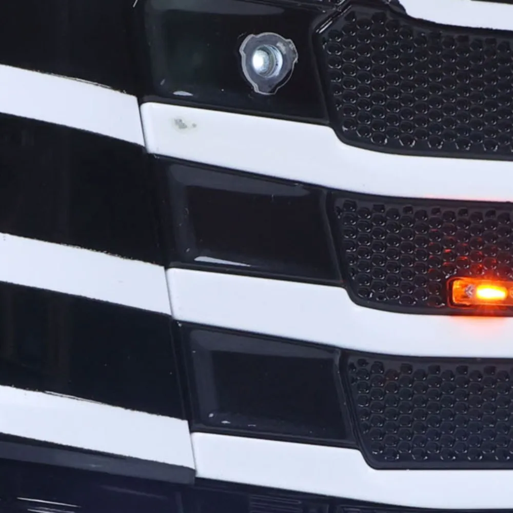 Unitru 05 770S 1/14 DIY RTR RC Tractor camión 4x4 chasis de Metal humo luz sonido ST8 3 velocidades caja de cambios Control remoto camión Coche