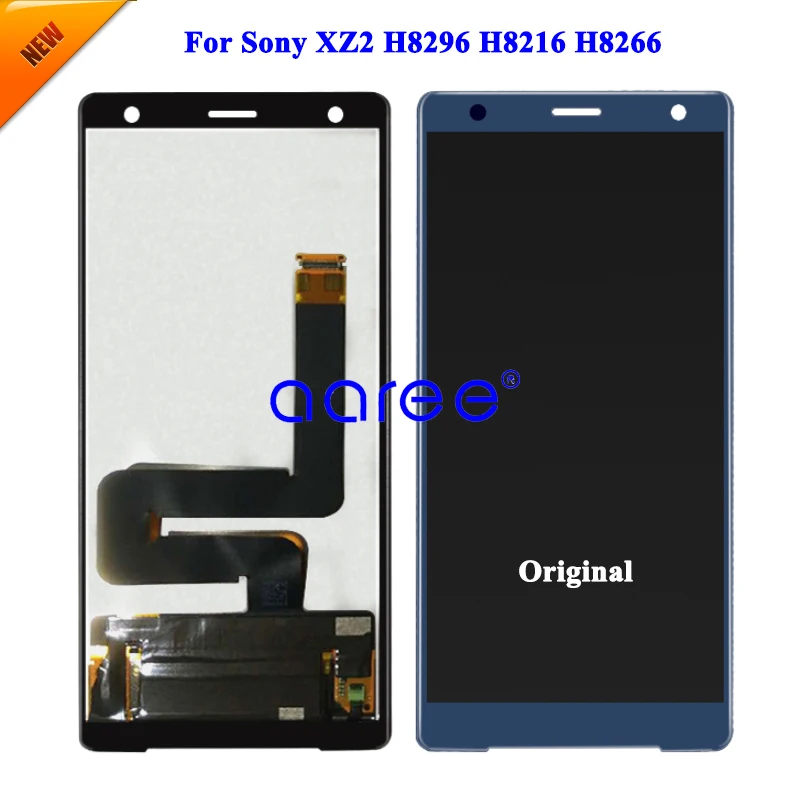 ทดสอบ LCD ต้นฉบับสำหรับ Sony Xperia XZ2จอแสดงผล LCD สำหรับ Sony Xperia XZ2 H8296 H8216 H8266 Touch Digitizer Assembly