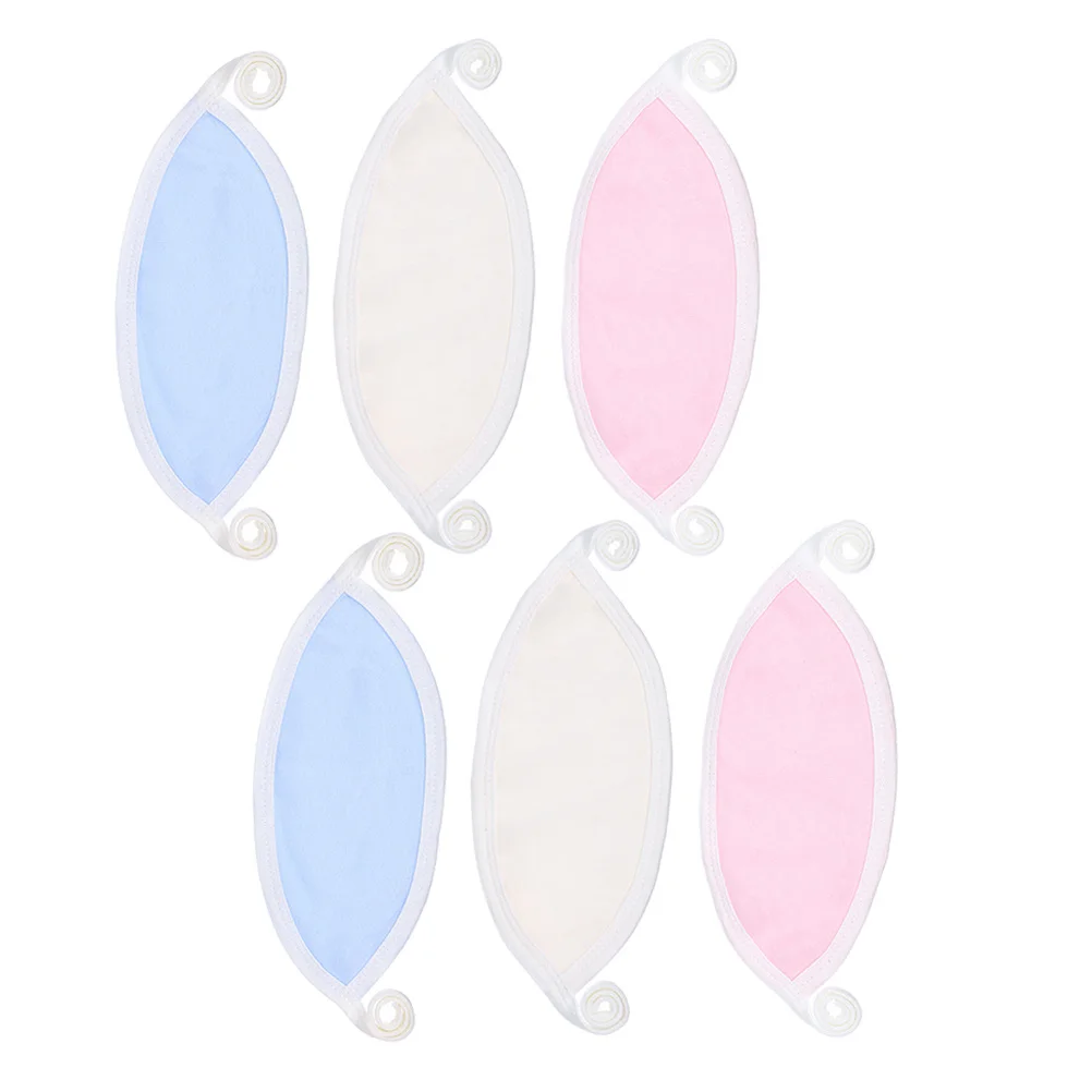 

6pcs Baby Belly Bands Newborn Infant Cotton Belly Wraps Adjustable Navel Protector For Diaper Changing Sleeping Baby Supplies