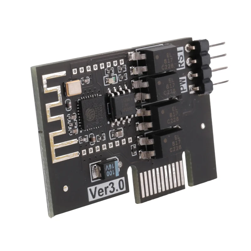 Загрузочная карта настольного компьютера Карта загрузки компьютера PCB Wi-Fi Приложение Карта переключателя с дистанционным управлением Карта дистанционного запуска компьютера-X62A