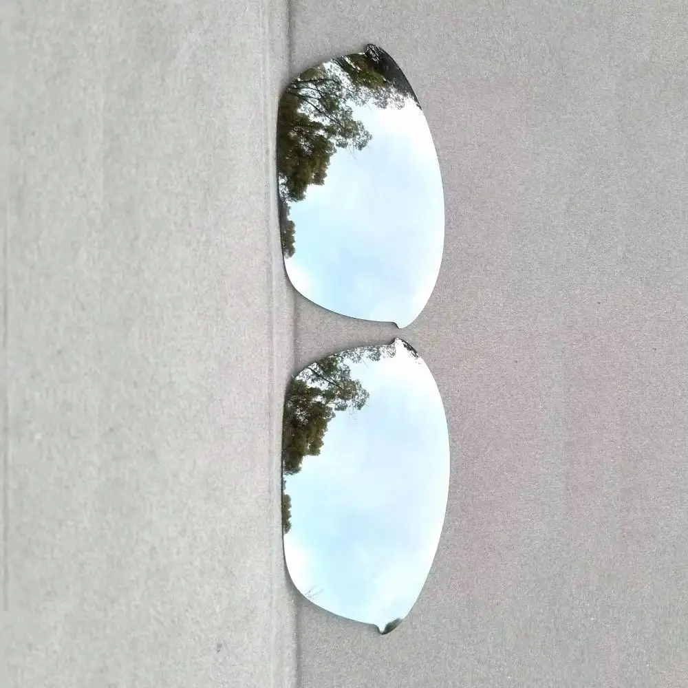 Silver Mirror Replacement Lenses for Oakley Half Jacket 2.0 Sunglasses Frame 100% UVA & UVB Anti-Reflective