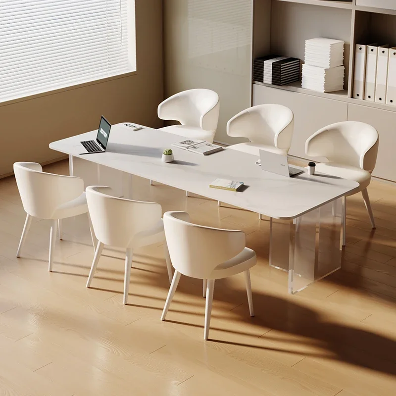 Acrylic Transparent Large Table 2M Anti-Tip Design Space Saving Long Lasting No Assembly Required Easy to Use Load Bearing