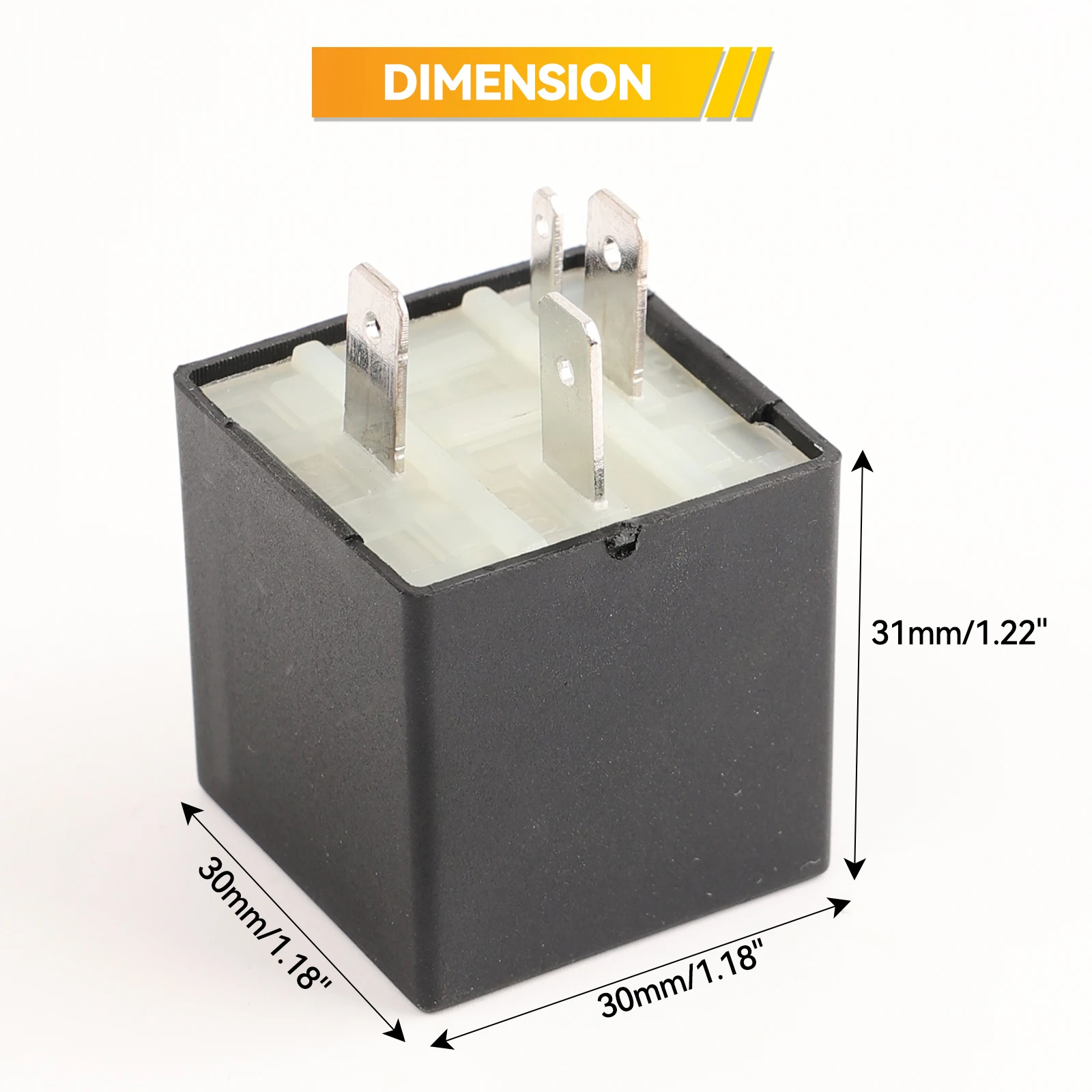 4-Pin 109 Engine Power Distribution Power Supply ECU Relay For Audi A3 VW Jetta Golf Passat TDI 1989-2006 357906381A 1J0906381A