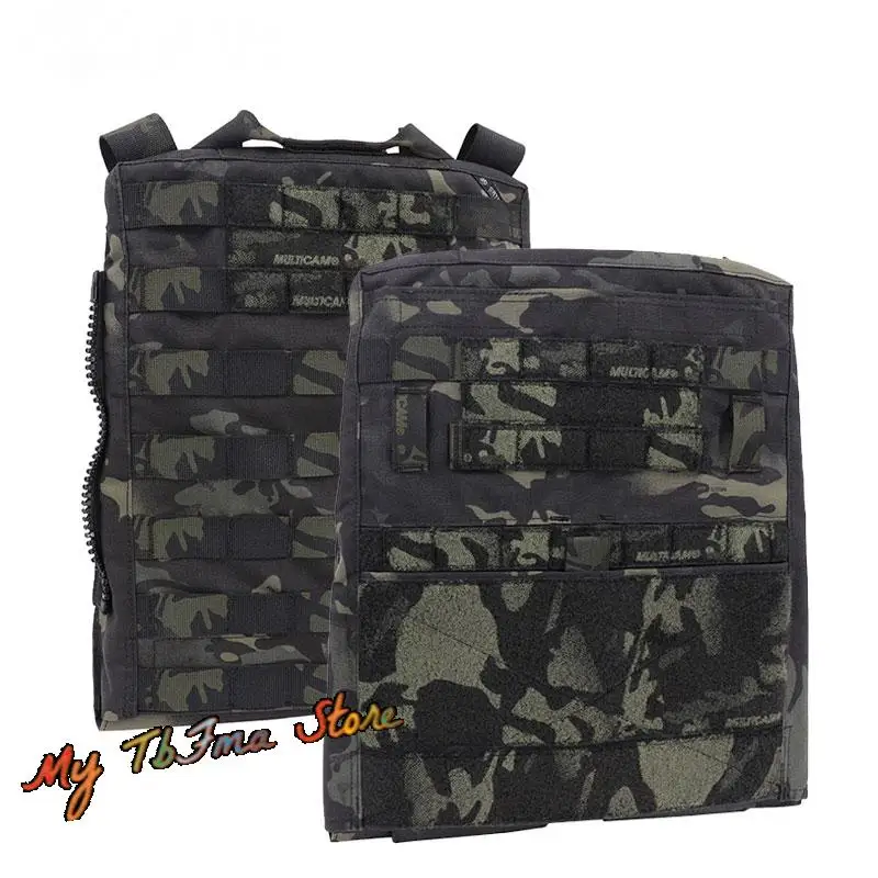 Tactical Vestt AVS MBAV Type H HARNESS Connected To Crye Precision AVS MBAV Plate Pouch Set Compatible with MOLLE System